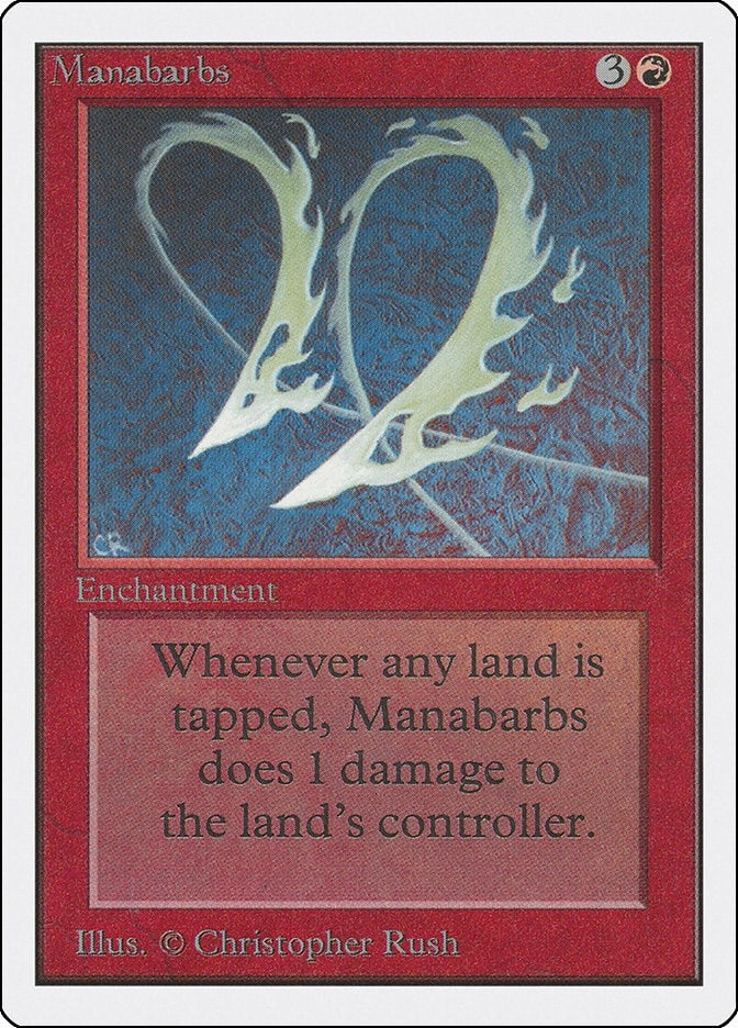 Image for Manabarbs (Unlimited Edition) - Magic: The Gathering