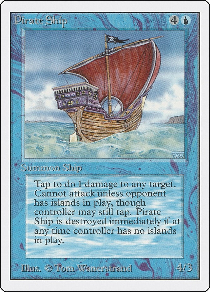 Image for Pirate Ship (Unlimited Edition) - Magic: The Gathering