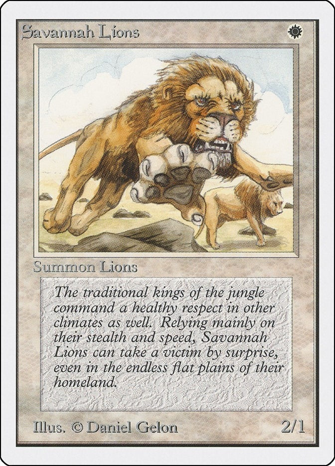 Savannah Lions (Unlimited Edition)
