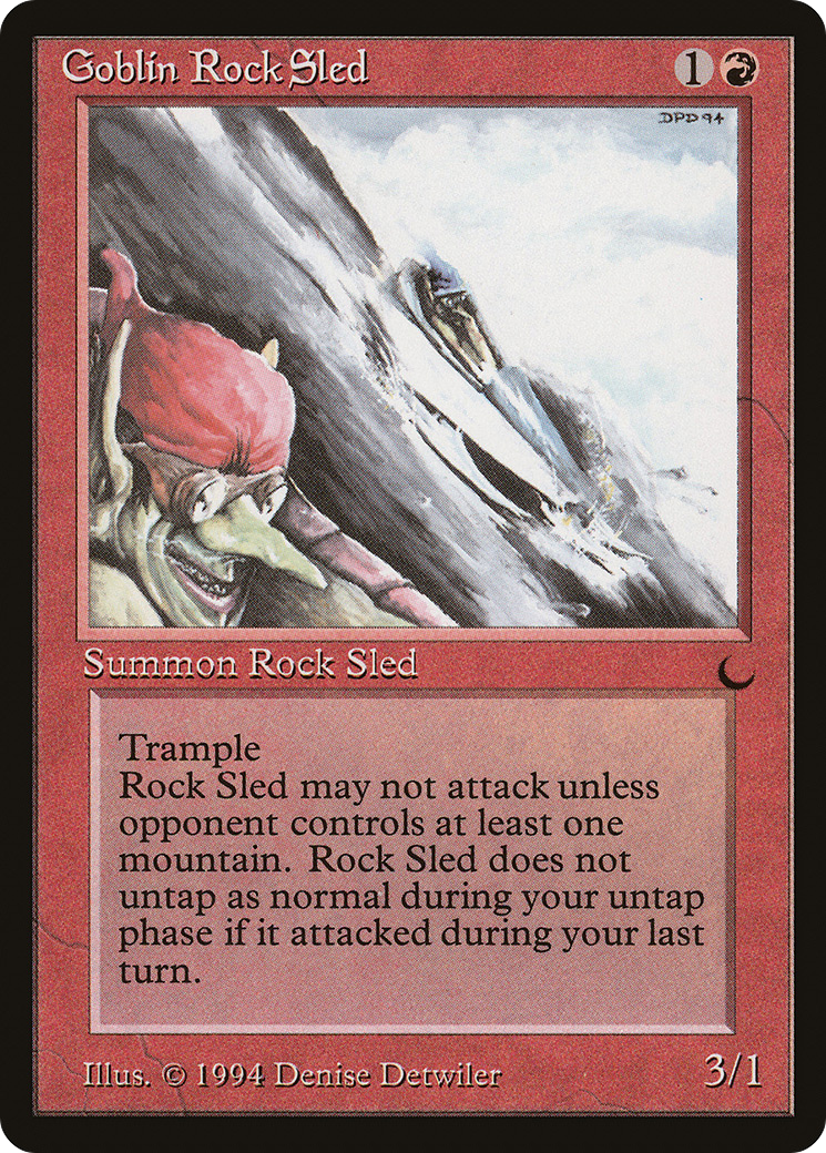 Goblin Rock Sled (DRK)