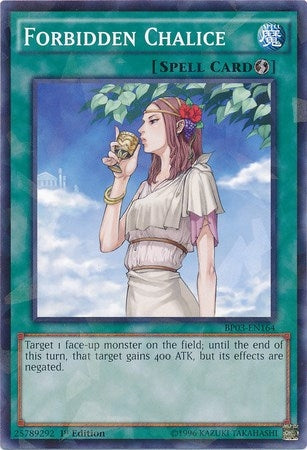 Forbidden Chalice (Shatterfoil) (BP03-EN164) (Battle Pack 3: Monster League)