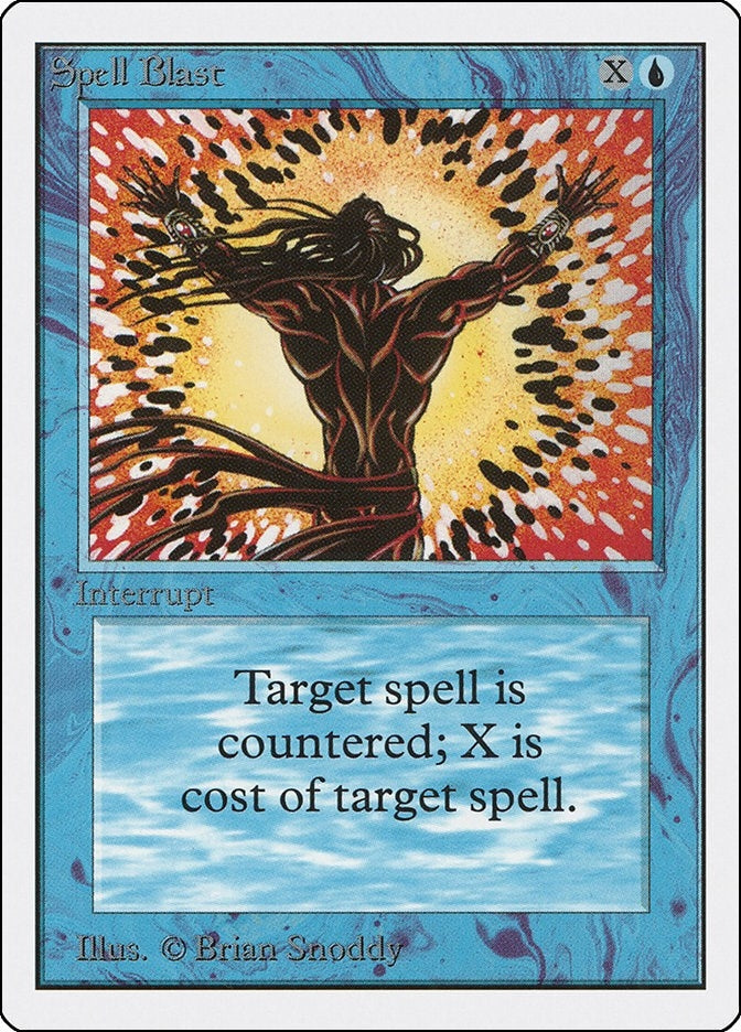Image for Spell Blast (Unlimited Edition) - Magic: The Gathering