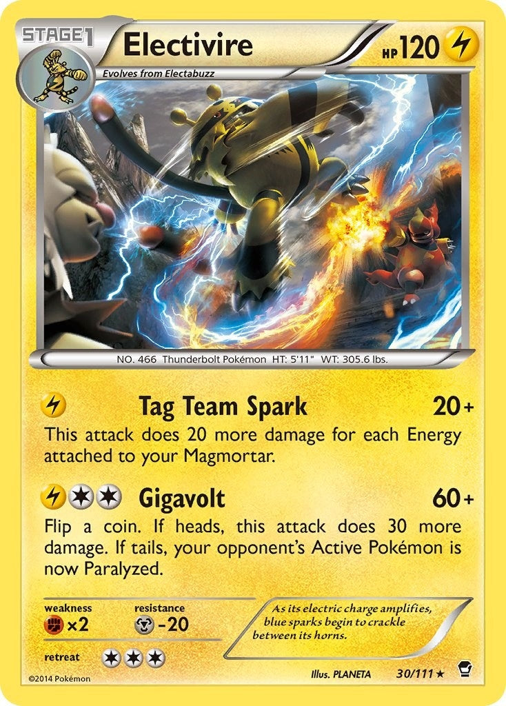 Electivire (30/111) (XY - Furious Fists)