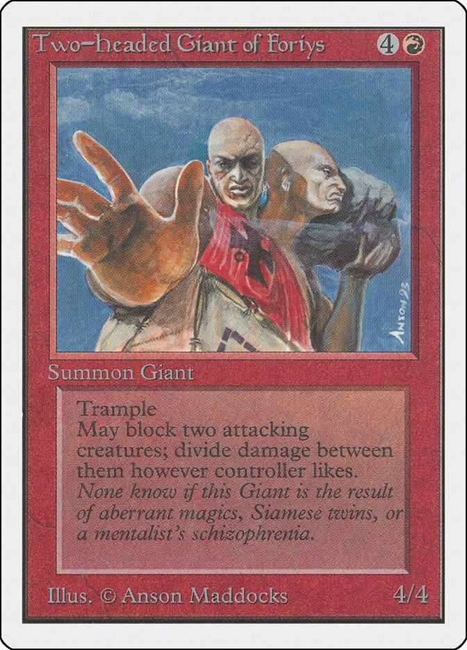 Two-Headed Giant of Foriys (Unlimited Edition)
