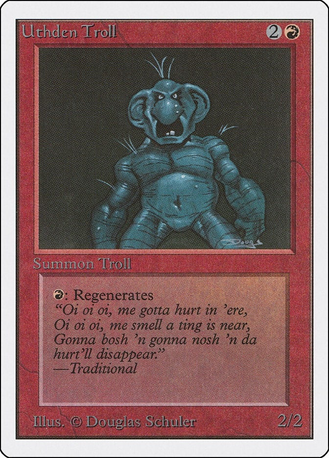 Image for Uthden Troll (Unlimited Edition) - Magic: The Gathering