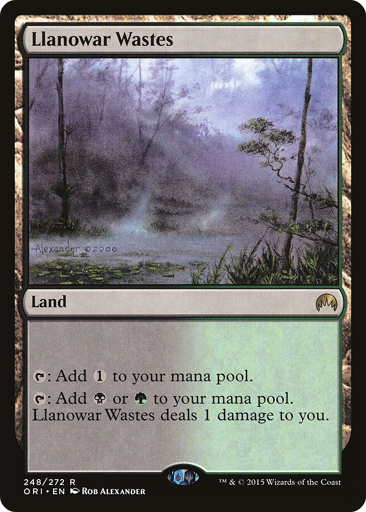 Llanowar Wastes (248) (ORI)