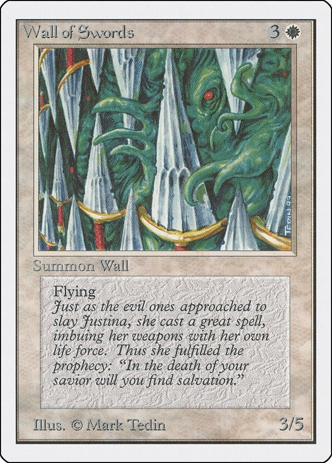 Wall of Swords (Unlimited Edition)