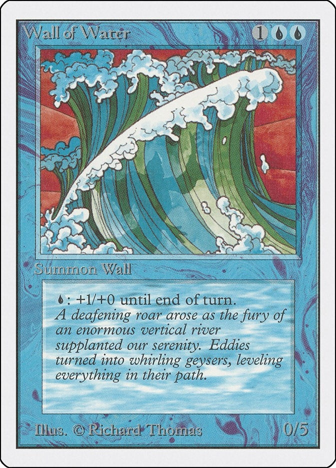 Wall of Water (Unlimited Edition)