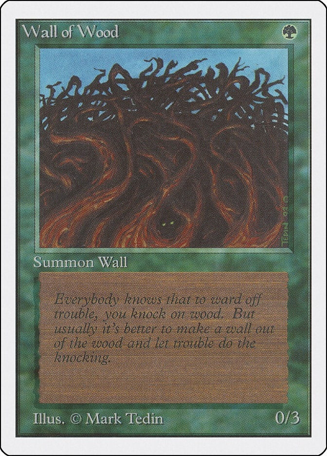 Wall of Wood (Unlimited Edition)