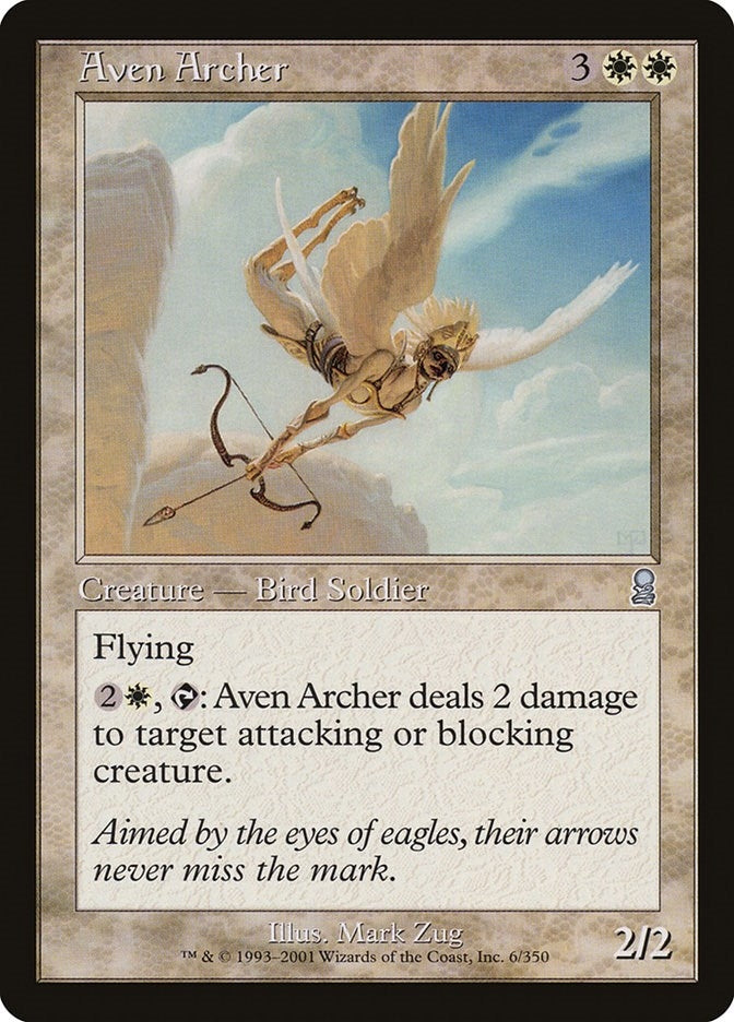 Image for Aven Archer (6) (Odyssey) (ODY) - Magic: The Gathering