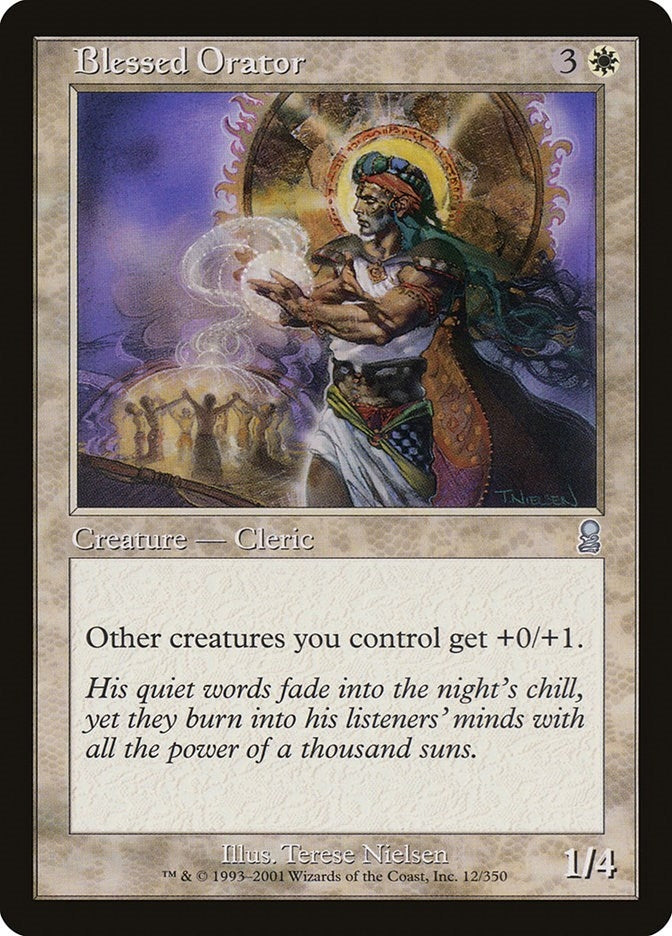 Image for Blessed Orator (12) (Odyssey) (ODY) - Magic: The Gathering