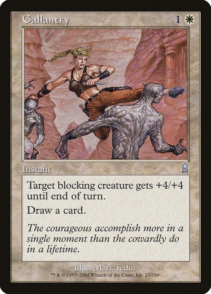 Image for Gallantry (23) (Odyssey) (ODY) - Magic: The Gathering