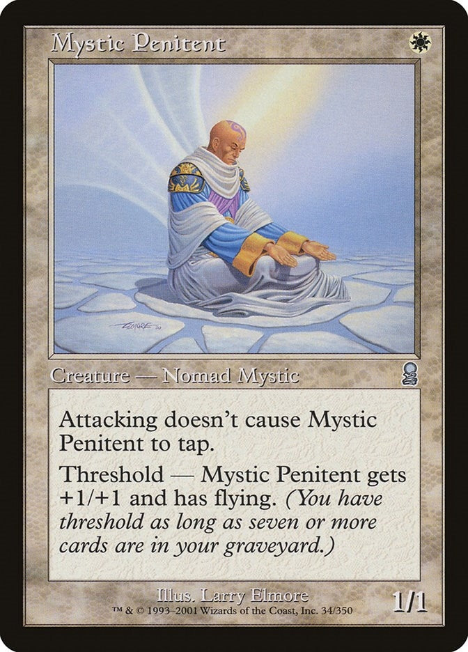 Image for Mystic Penitent (34) (Odyssey) (ODY) - Magic: The Gathering