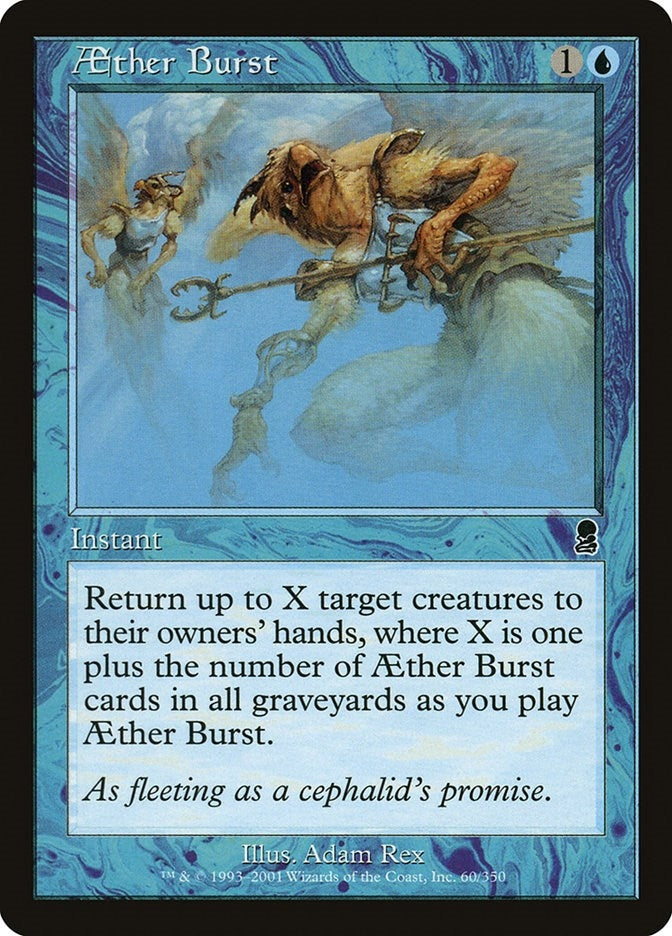 Image for Aether Burst (60) (Odyssey) (ODY) - Magic: The Gathering
