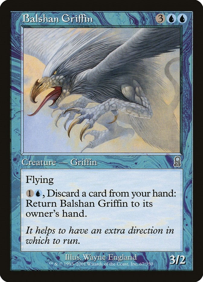 Image for Balshan Griffin (67) (Odyssey) (ODY) - Magic: The Gathering