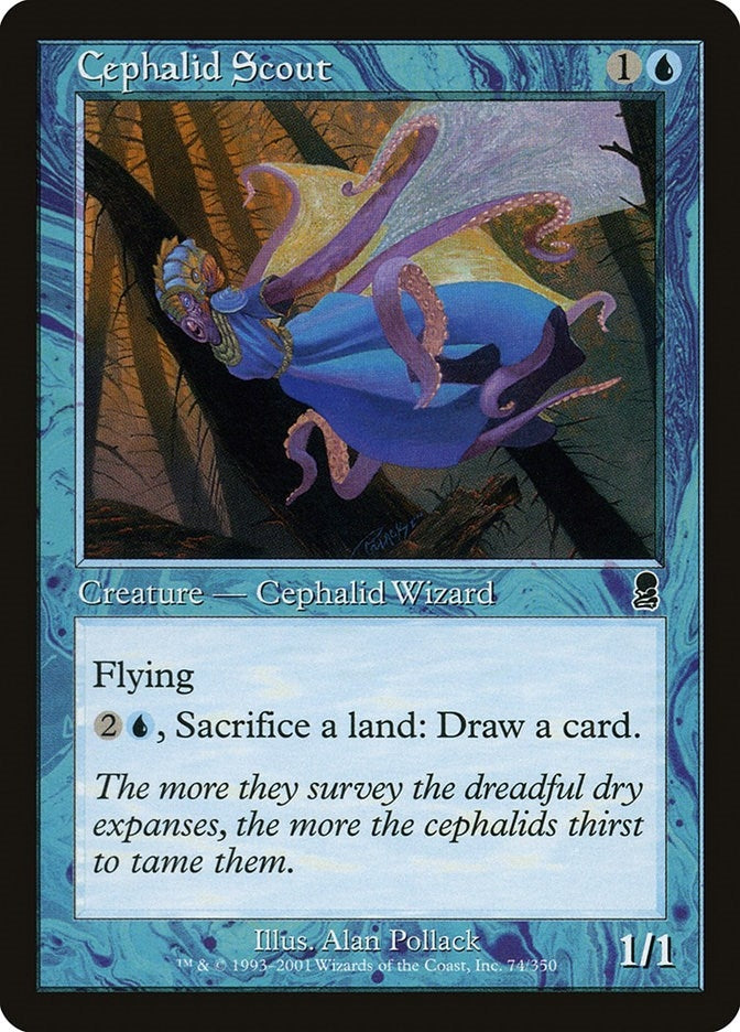 Image for Cephalid Scout (74) (Odyssey) (ODY) - Magic: The Gathering