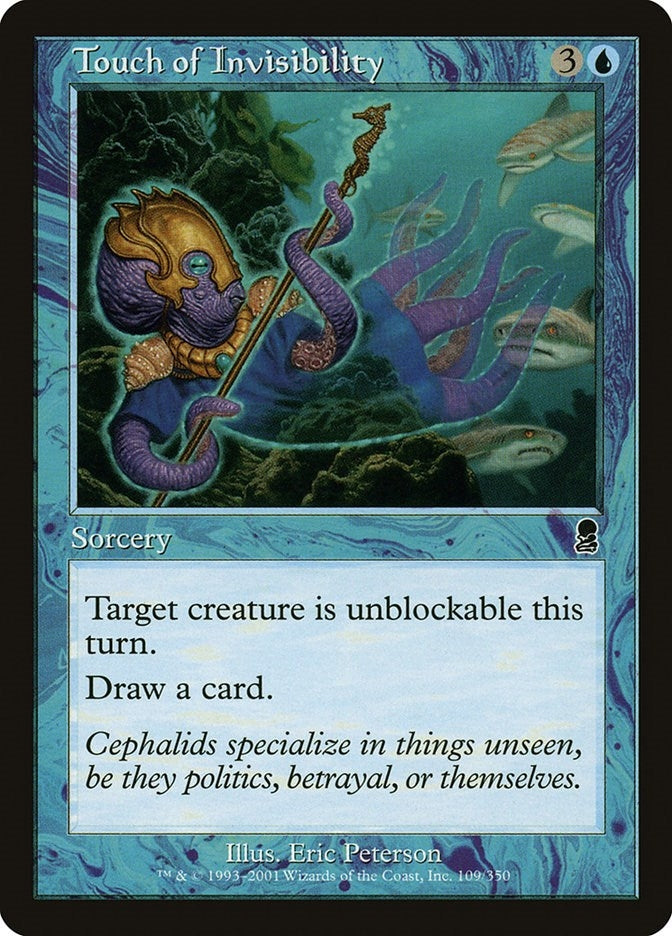 Image for Touch of Invisibility (109) (Odyssey) (ODY) - Magic: The Gathering