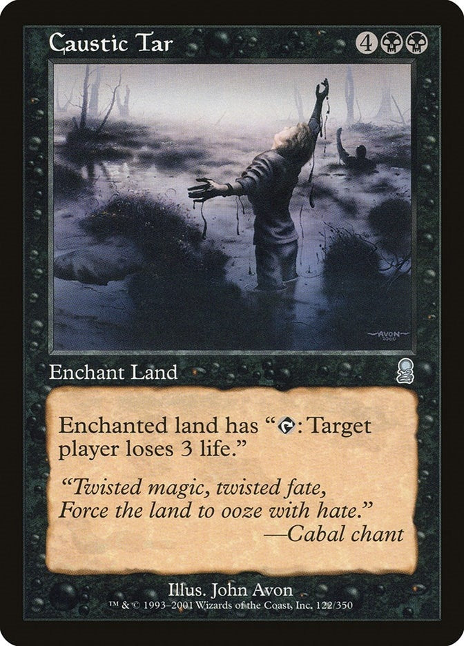 Image for Caustic Tar (122) (Odyssey) (ODY) - Magic: The Gathering