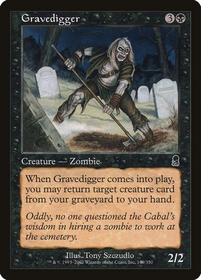 Image for Gravedigger (140) (Odyssey) (ODY) - Magic: The Gathering