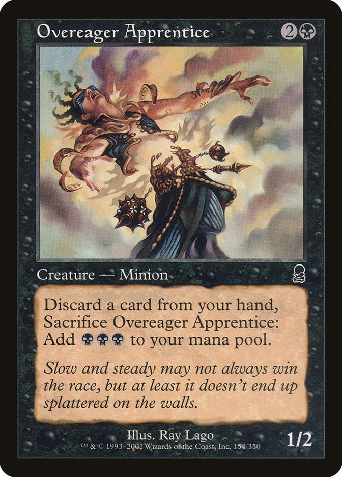 Image for Overeager Apprentice (154) (Odyssey) (ODY) - Magic: The Gathering