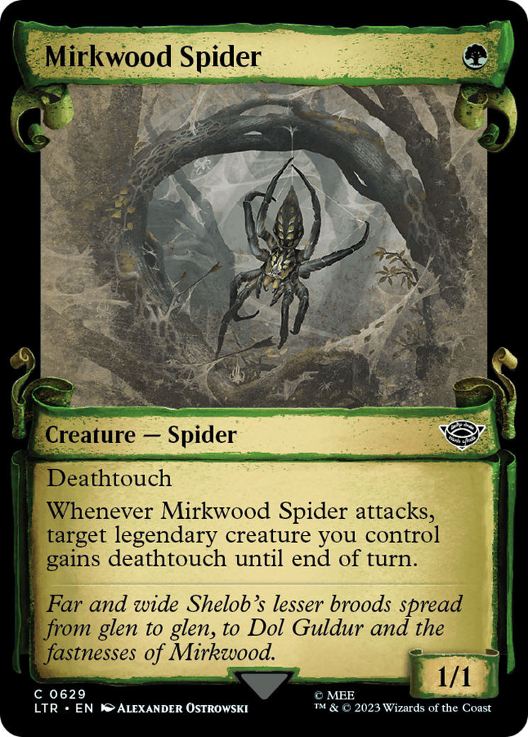 Mirkwood Spider (Showcase Scrolls) (629) (LTR)