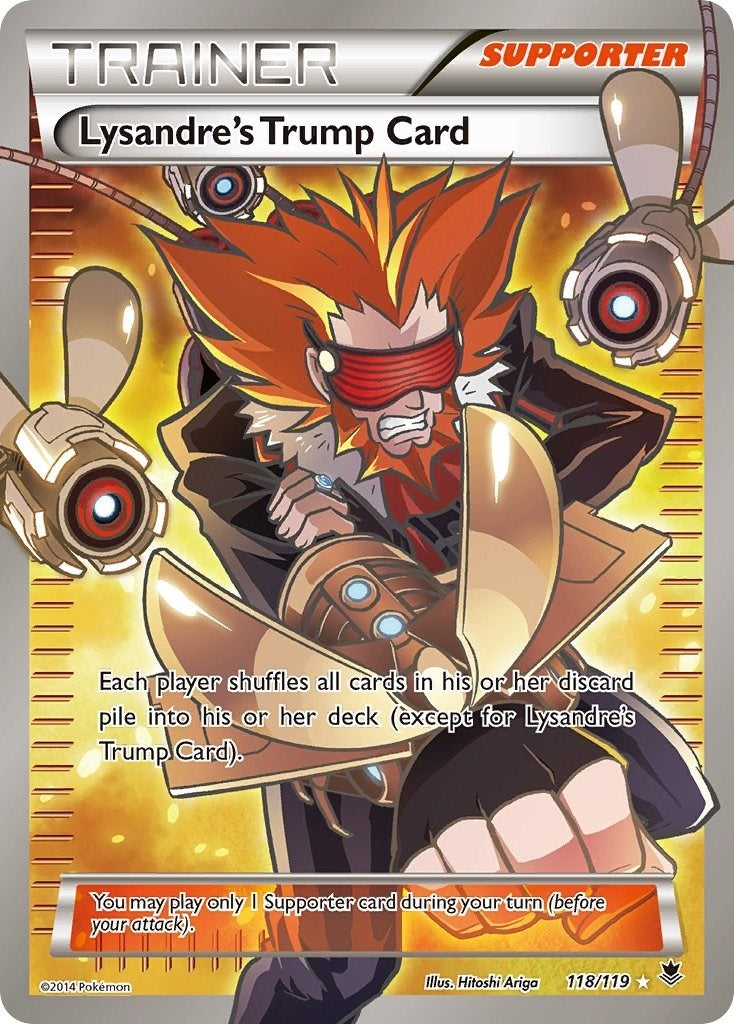 Lysandre's Trump Card (118 Full Art) (118/119) (XY - Phantom Forces) (PHF)
