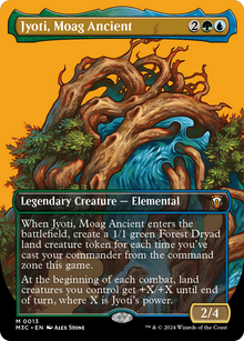 Jyoti, Moag Ancient (Borderless) (M3C-013) - Modern Horizons 3 Commander (Borderless) Ripple Foil