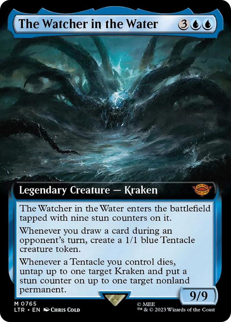 The Watcher in the Water (Extended Art) (Surge Foil) (765) (LTR)