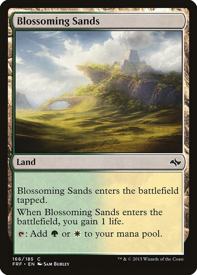 Image for Blossoming Sands (166) (Fate Reforged) - Magic: The Gathering