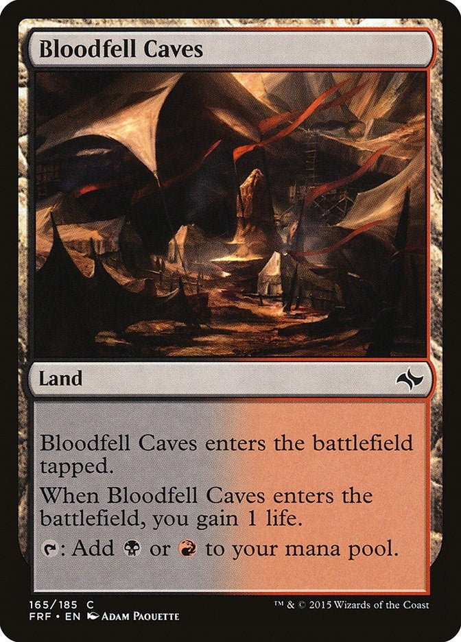 Image for Bloodfell Caves (165) (Fate Reforged) - Magic: The Gathering