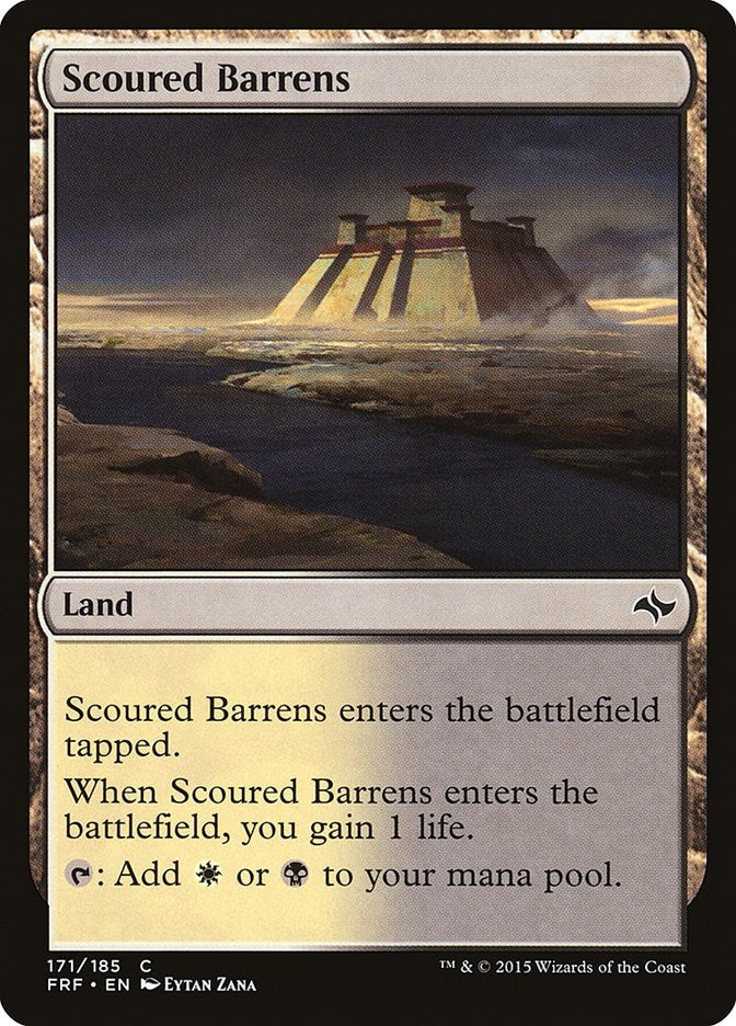 Image for Scoured Barrens (171) (Fate Reforged) - Magic: The Gathering