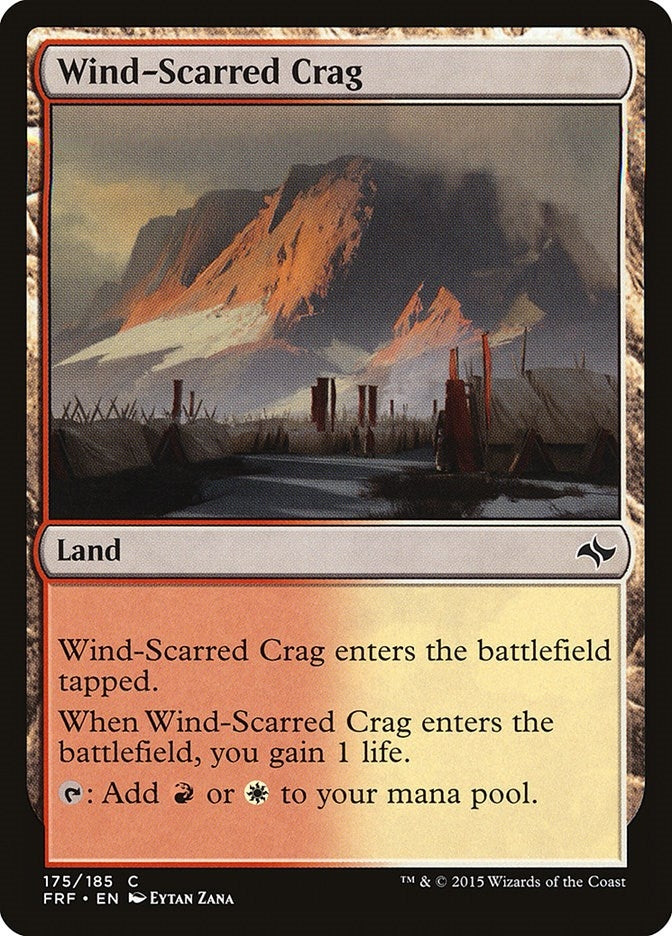 Image for Wind-Scarred Crag (175) (Fate Reforged) - Magic: The Gathering