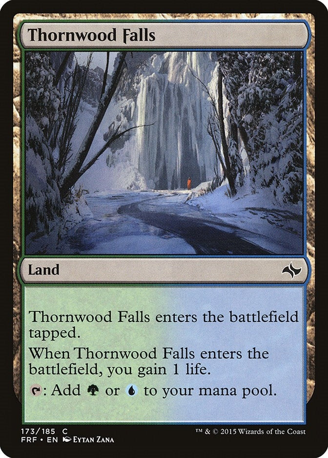 Image for Thornwood Falls (173) (Fate Reforged) - Magic: The Gathering