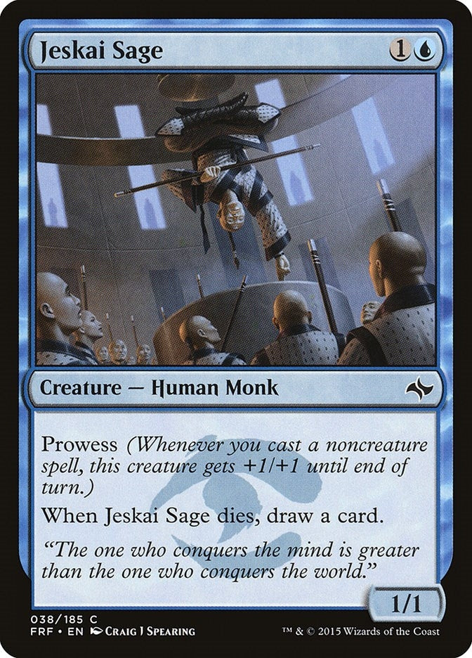 Image for Jeskai Sage (38) (Fate Reforged) - Magic: The Gathering