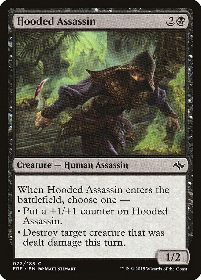 Image for Hooded Assassin (73) (Fate Reforged) - Magic: The Gathering