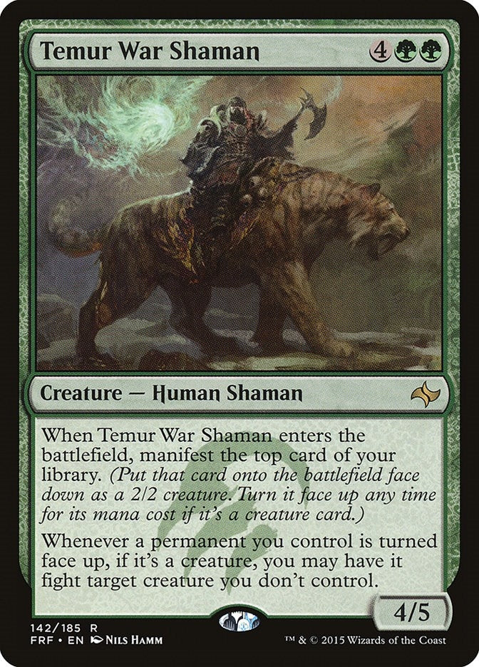 Image for Temur War Shaman (142) (Fate Reforged) - Magic: The Gathering