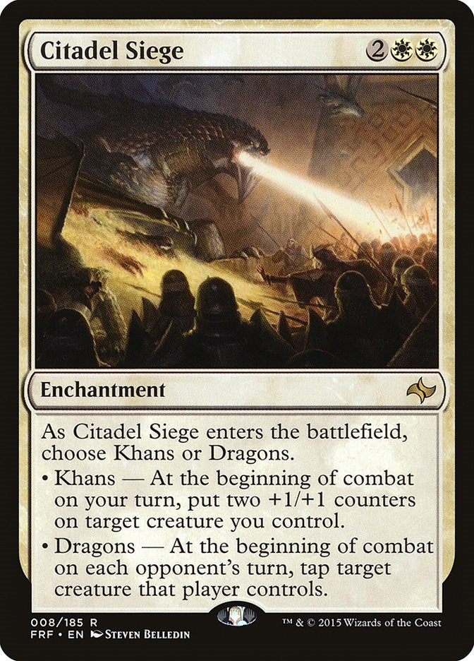 Image for Citadel Siege (8) (Fate Reforged) - Magic: The Gathering