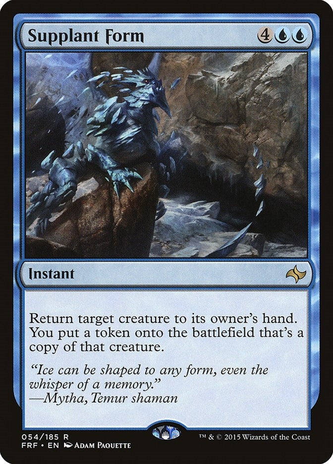 Image for Supplant Form (54) (Fate Reforged) - Magic: The Gathering
