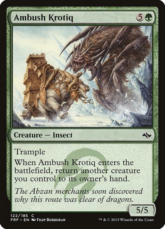 Image for Ambush Krotiq (122) (Fate Reforged) - Magic: The Gathering