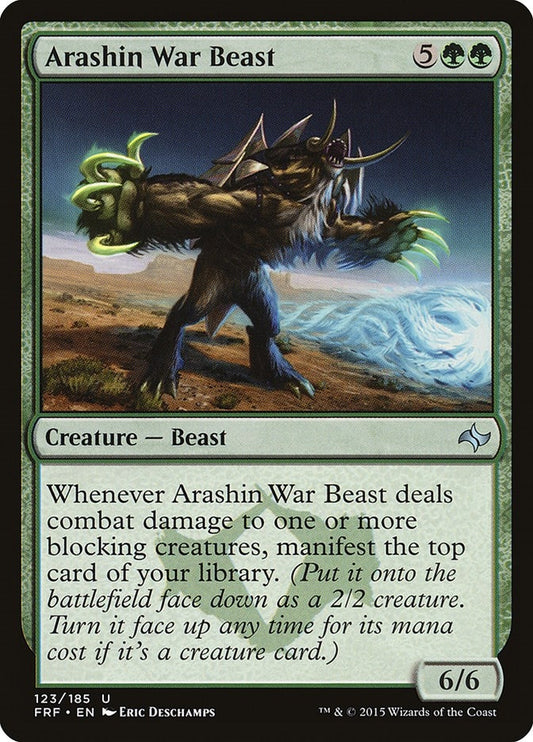 Image for Arashin War Beast (123) (Fate Reforged) - Magic: The Gathering