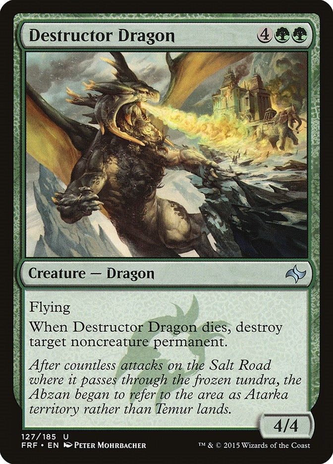 Image for Destructor Dragon (127) (Fate Reforged) - Magic: The Gathering