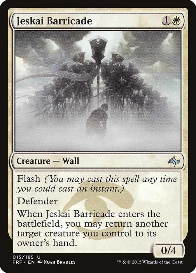 Image for Jeskai Barricade (15) (Fate Reforged) - Magic: The Gathering