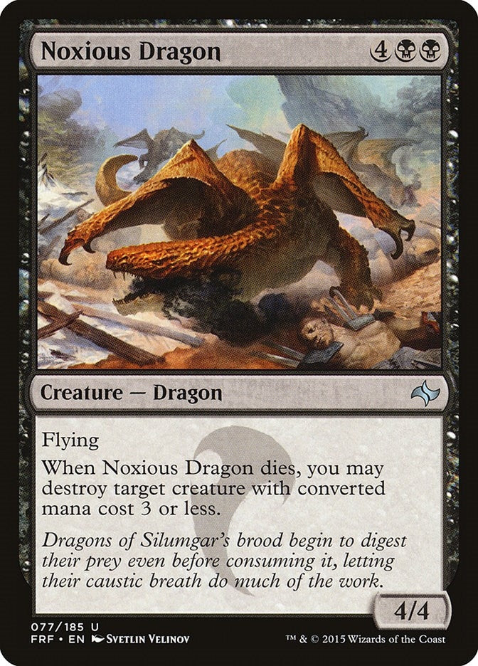Image for Noxious Dragon (77) (Fate Reforged) - Magic: The Gathering