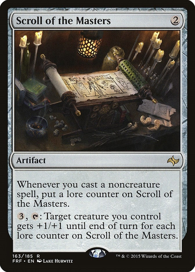 Image for Scroll of the Masters (163) (Fate Reforged) - Magic: The Gathering
