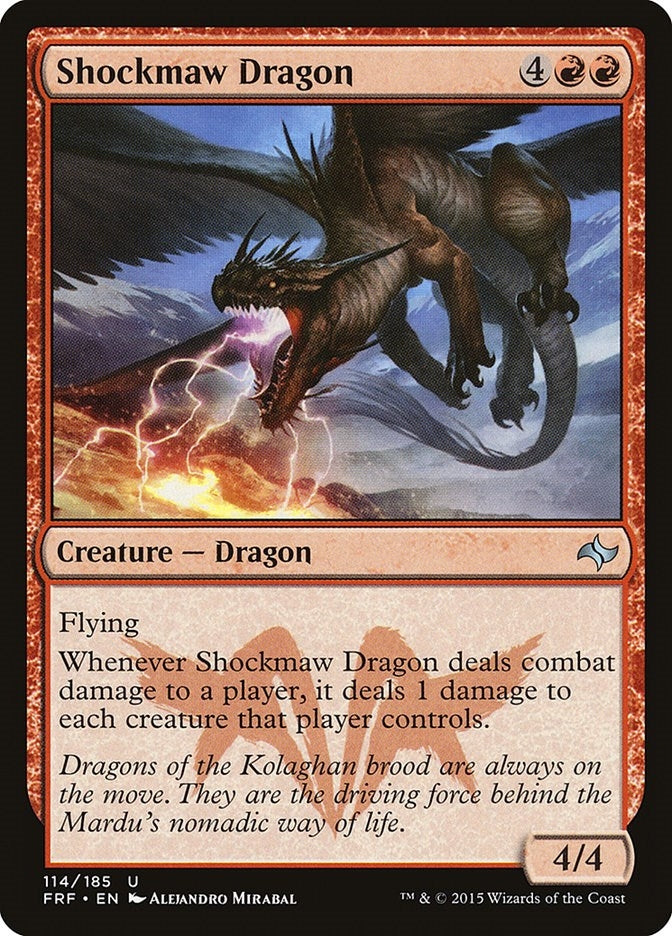Image for Shockmaw Dragon (114) (Fate Reforged) - Magic: The Gathering