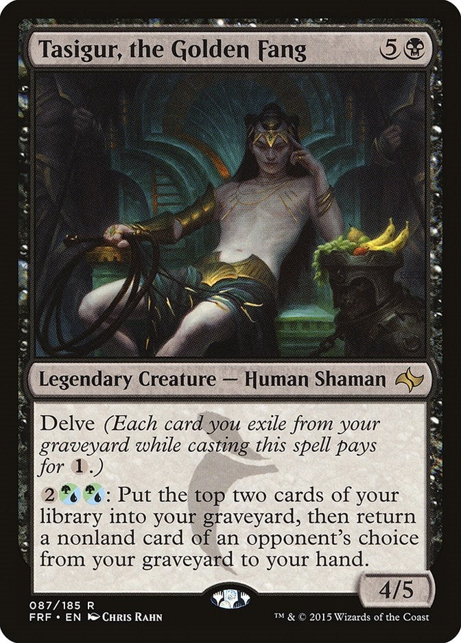 Image for Tasigur, the Golden Fang (87) (Fate Reforged) - Magic: The Gathering
