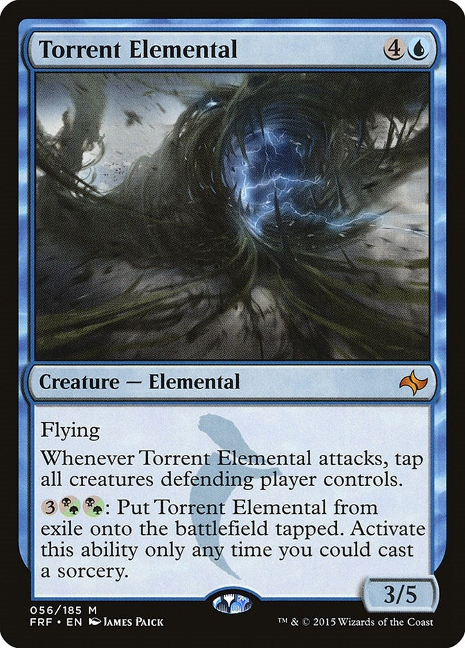 Image for Torrent Elemental (56) (Fate Reforged) - Magic: The Gathering
