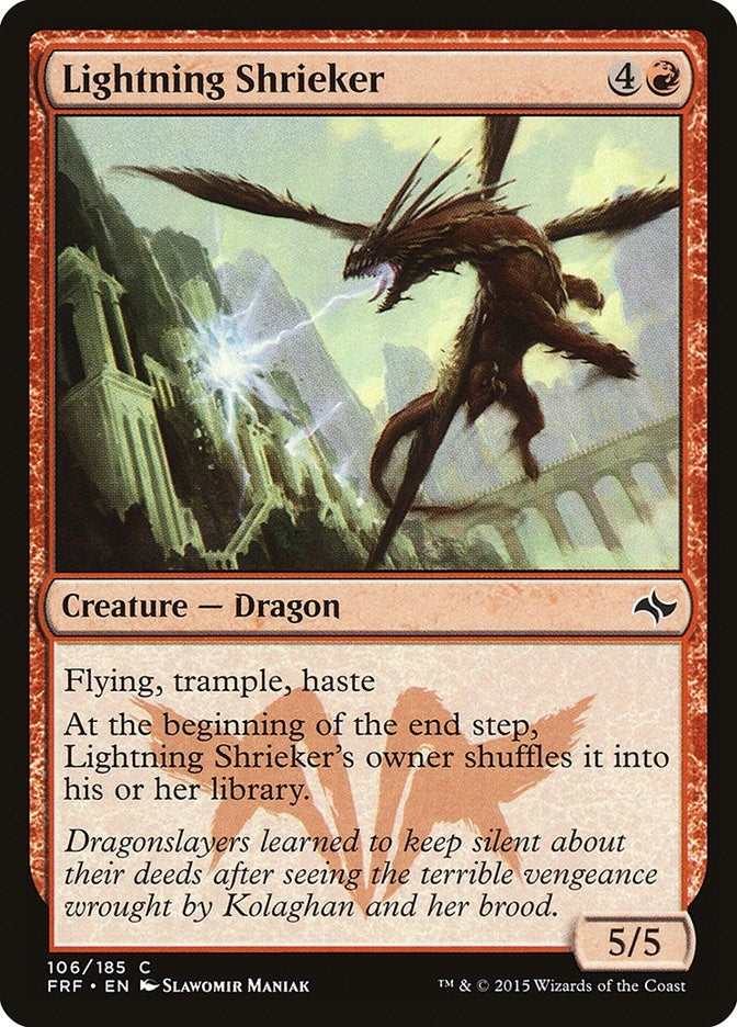 Image for Lightning Shrieker (106) (Fate Reforged) - Magic: The Gathering