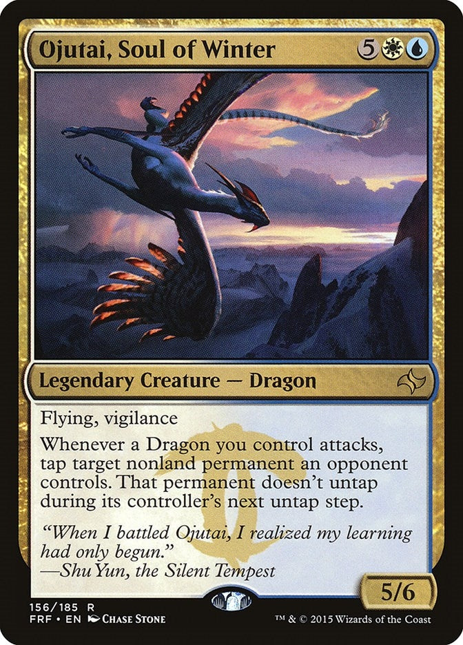 Image for Ojutai, Soul of Winter (156) (Fate Reforged) - Magic: The Gathering