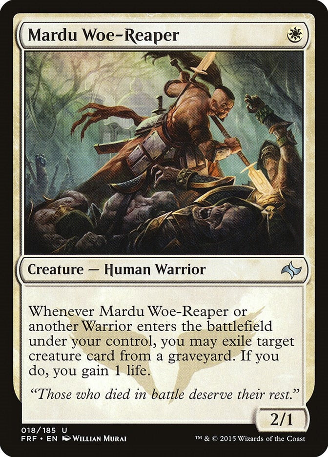 Image for Mardu Woe-Reaper (18) (Fate Reforged) - Magic: The Gathering